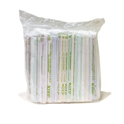 Pitillos Jumbo 10mm Biodegradable