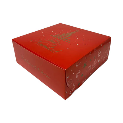Caja Roja Navidad (25x25x10cm)