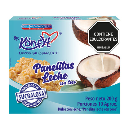 Panelitas de Leche con Coco Konfyt x200gr