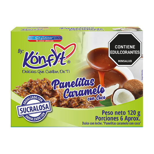Panelitas de Caramelo con Coco Konfyt x120gr
