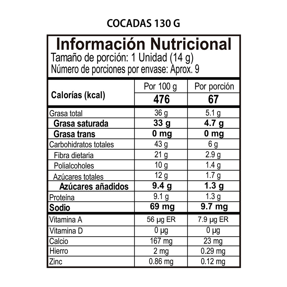 Cocadas Konfyt x130gr