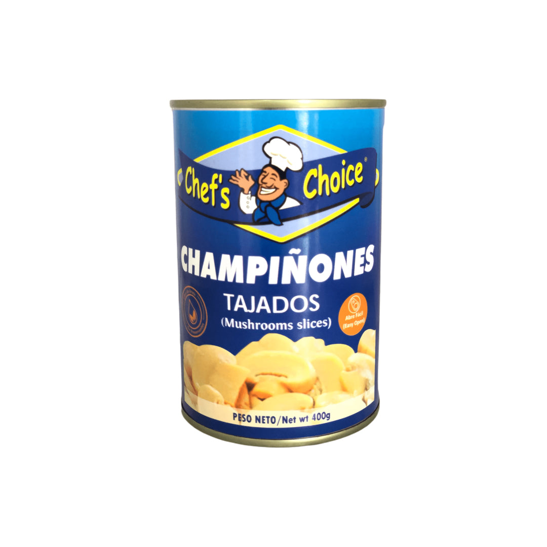 Champiñones Tajados Chef's Choice x400gr