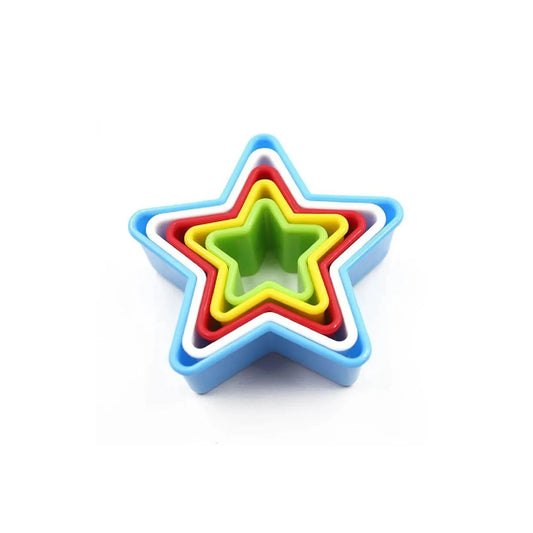 Set Cortadores Plásticos Estrella x5und