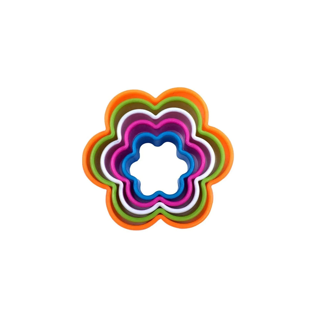 Set Cortadores Plásticos Flor x5und