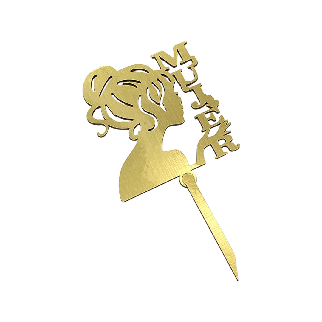 Topper Silueta de Mujer