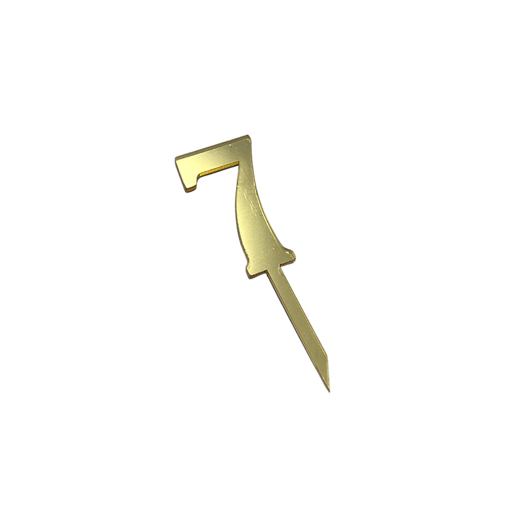 Topper Mini Números x1und