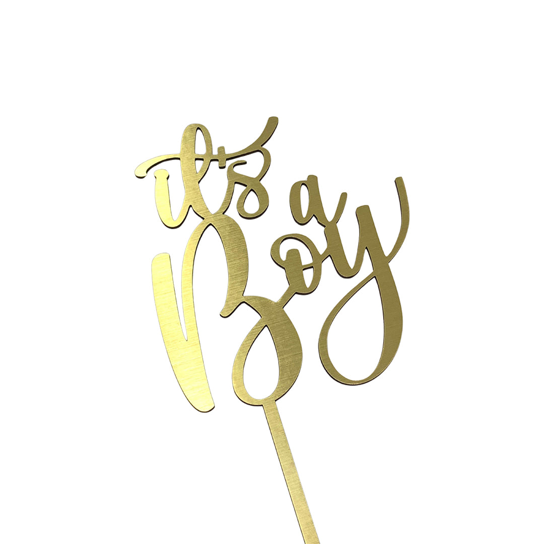 Topper It's a Boy Dorado Pequeño REF: R118-14