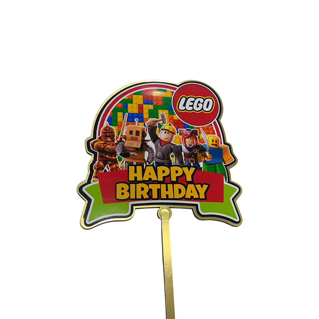 Topper Cumpleaños Infantil x1und