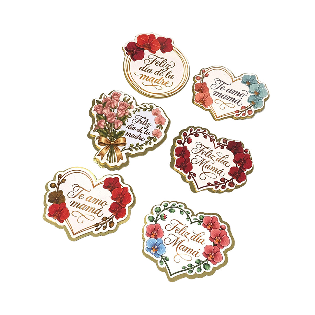 Aplique Madres Grande 8cm x6und