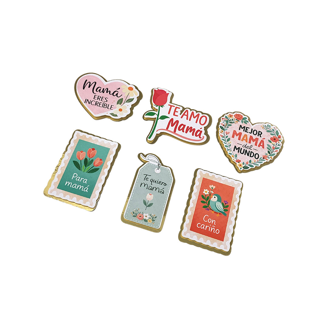 Aplique Madres Pequeño 5cm x6und
