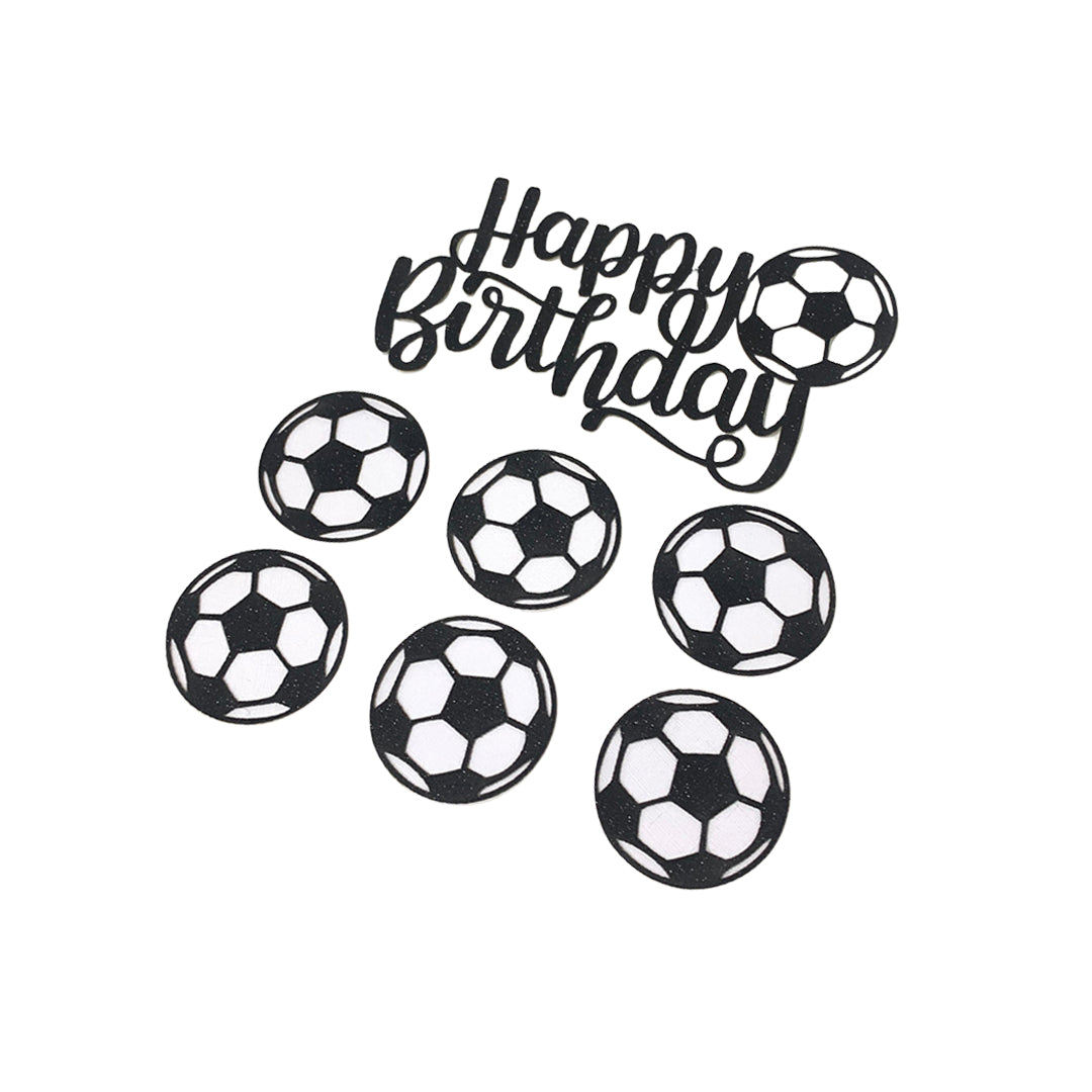 Aplique Happy Birthday Fútbol