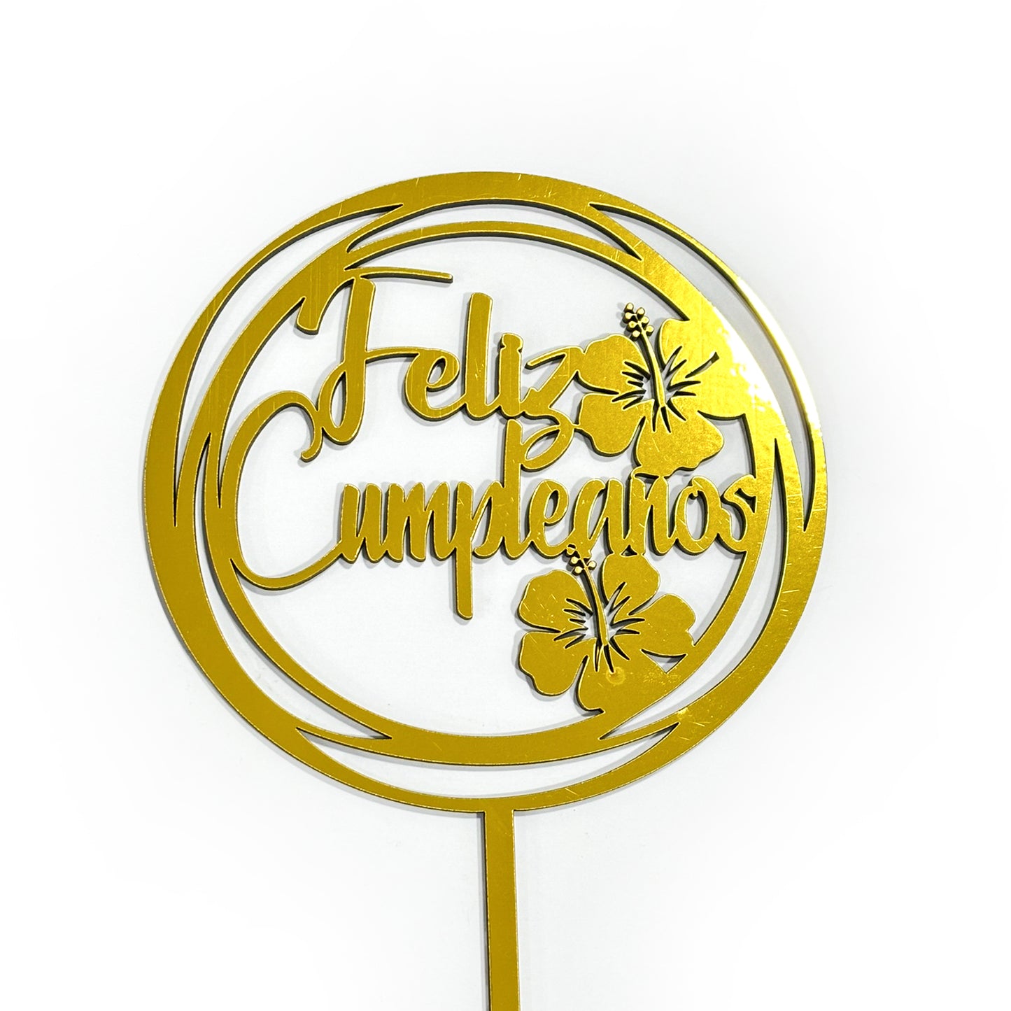 Topper Feliz Cumpleaños Cayena Pequeño REF: C10-14