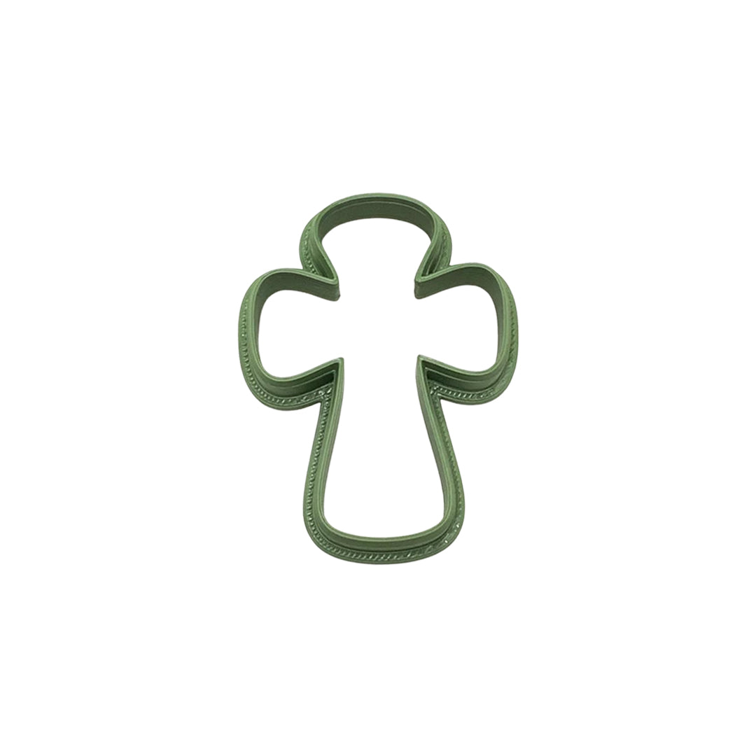 Cortador Plástico Cruz Románica