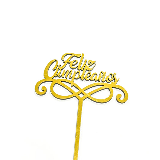 Topper Feliz Cumpleaños Mini REF: R35-8