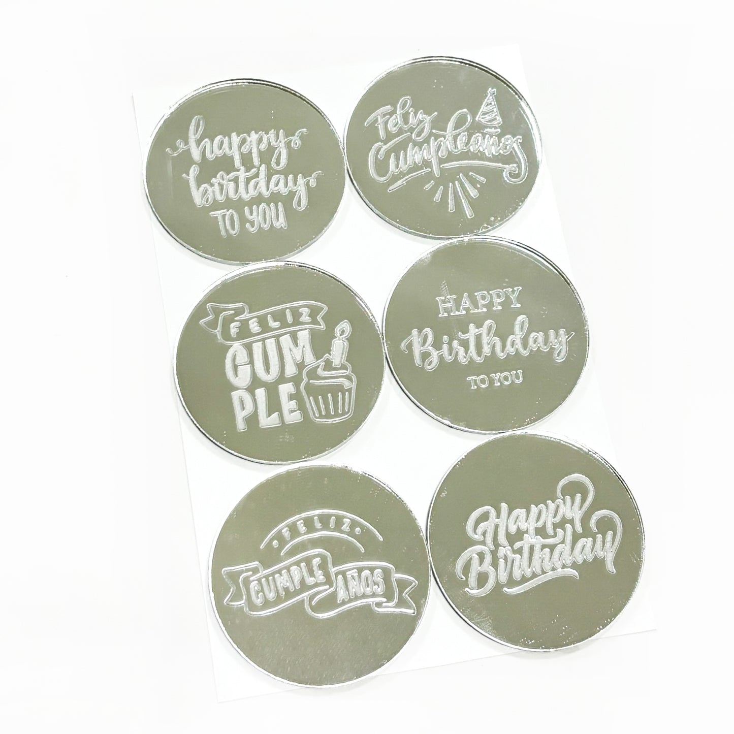 Moneda Decorativa Cumpleaños x6und