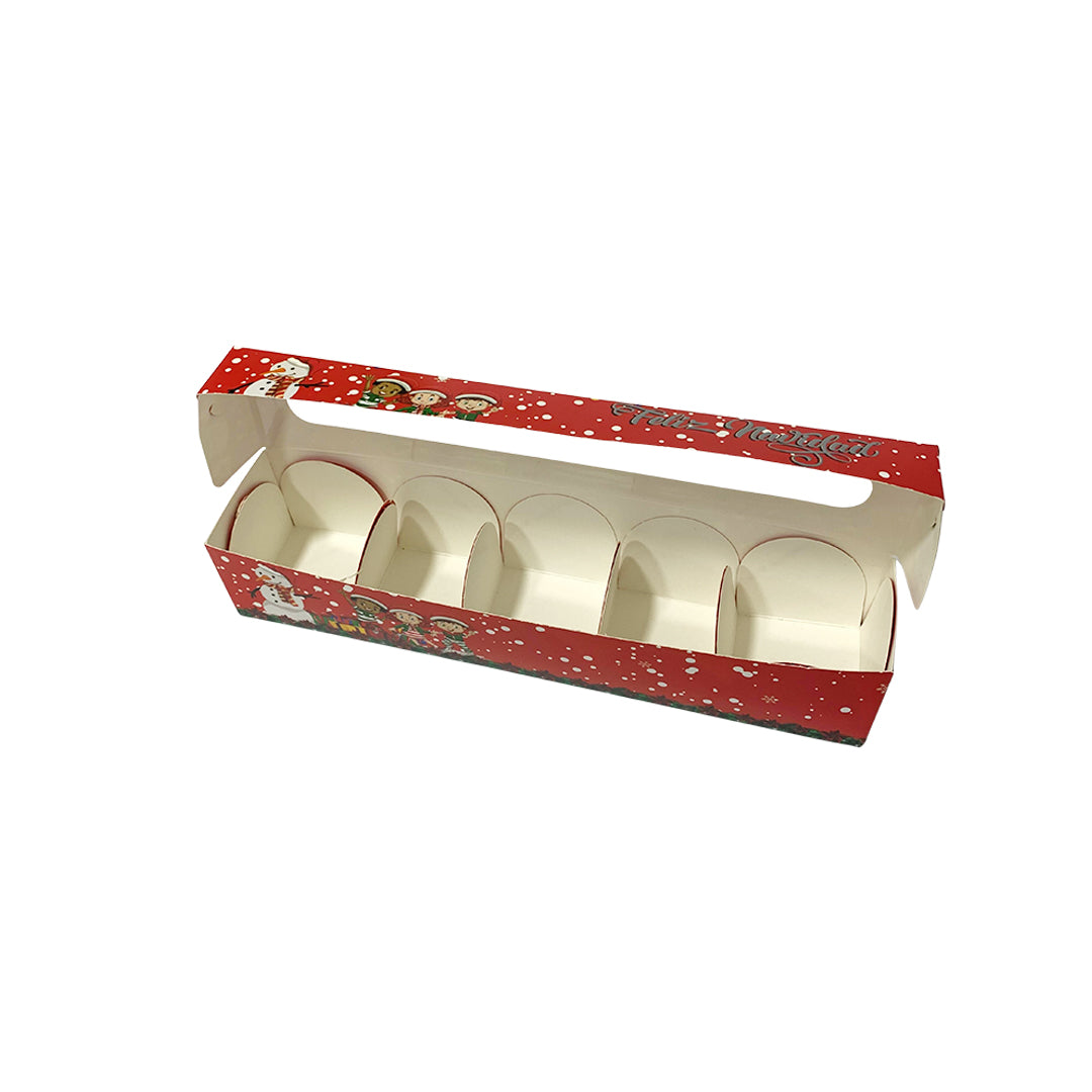 Caja Galleta Navidad 25x5x5cm