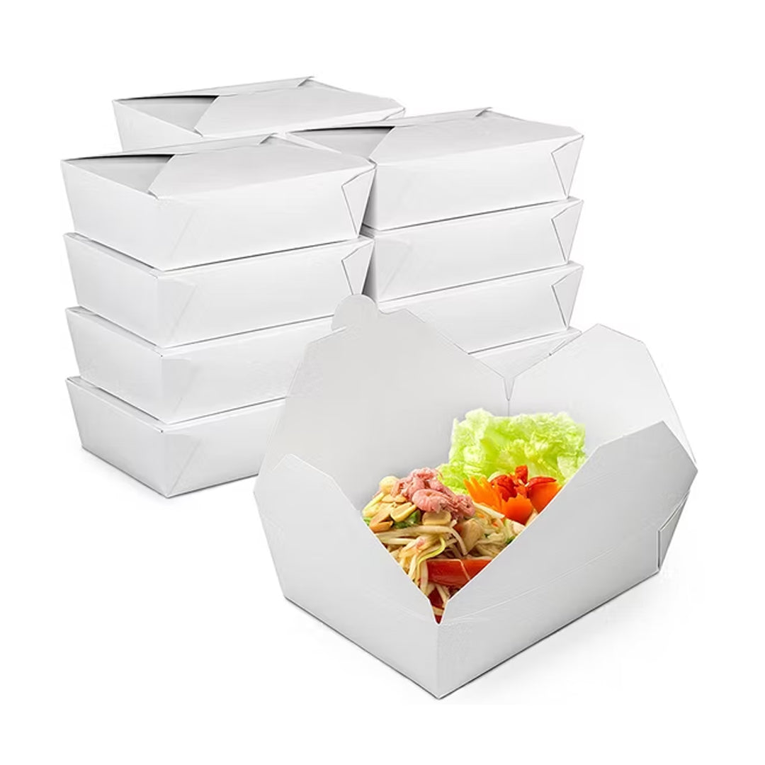 Caja para Alimentos Blanca x1und