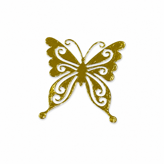 Aplique Mariposa Ref.23, fotografía profesional sobre fondo blanco