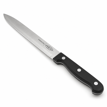 Cuchillo para filetear Press de 20 cm, fotografía profesional sobre fondo blanco