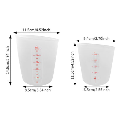 Taza Medidora de Silicona
