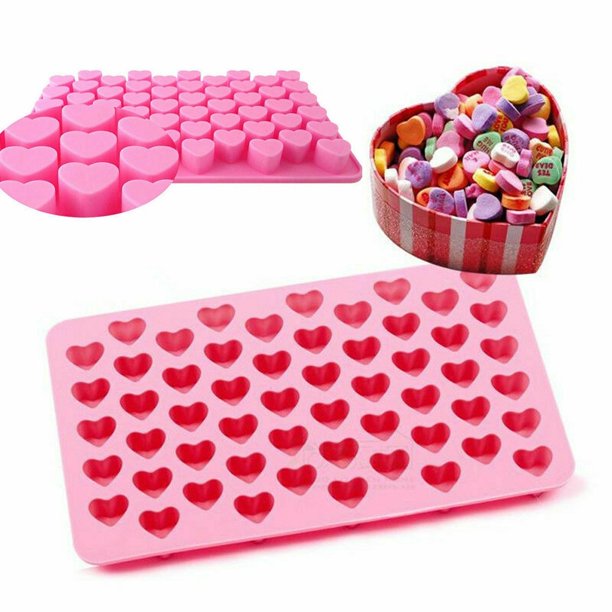 Molde Silicona Mini Corazones x55cav