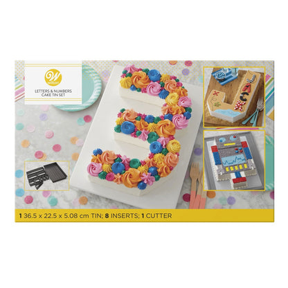 Set Molde Números y Letras