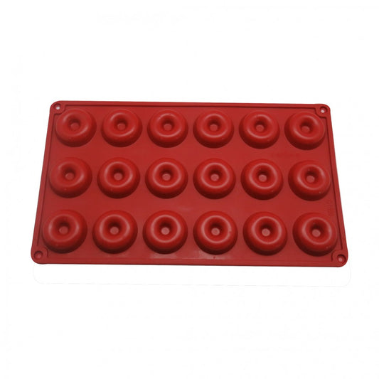 Molde Silicona para Mini Donas x 18cav