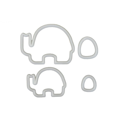 Cortador Plástico Elefante x2und