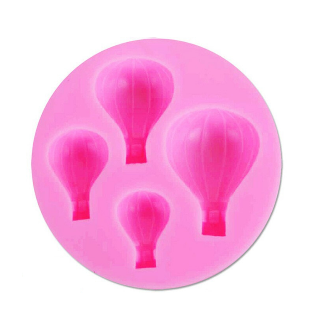 Molde Silicona Globo Aerostático x4 cav