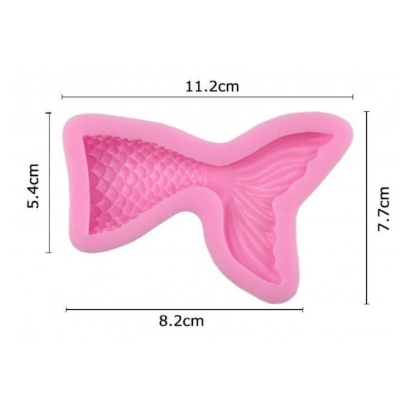 Molde Silicona Cola de Sirena Pequeña – Dispropan Caribe Ltda