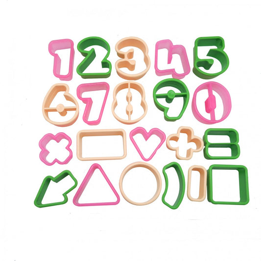 Cortador Plástico Números y Símbolos