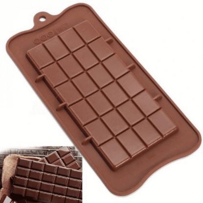 Molde Silicona Chocolatina Grande
