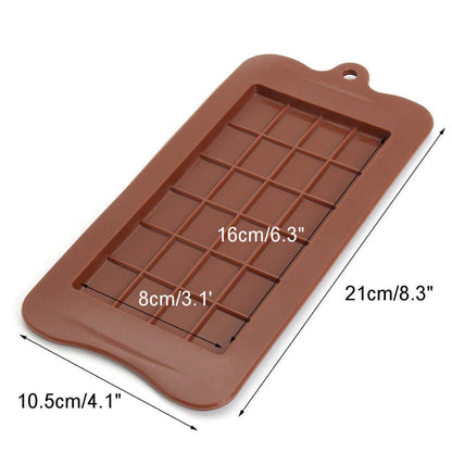 Molde Silicona Chocolatina Grande