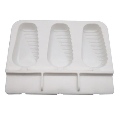 Molde Silicona Paleta Ovalada Decorada x3cav