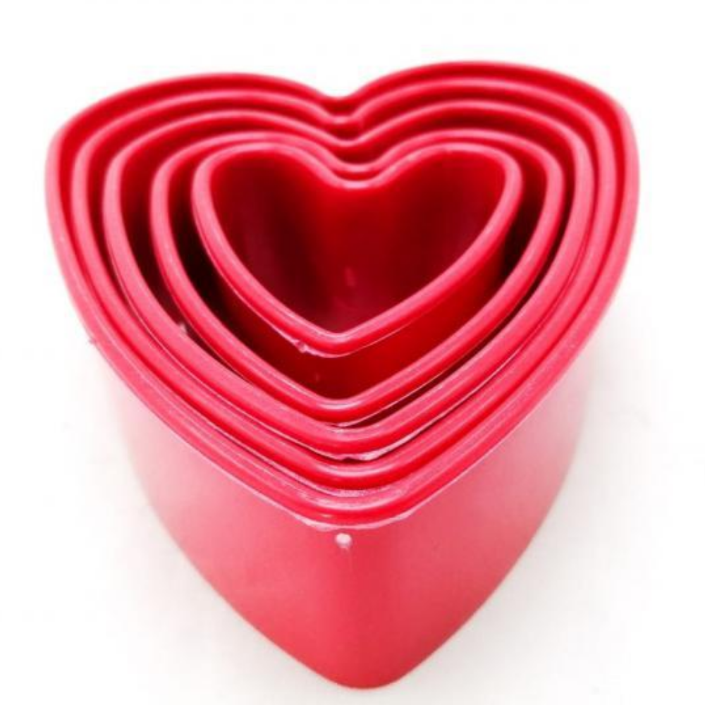Set Cortadores Corazón x5und