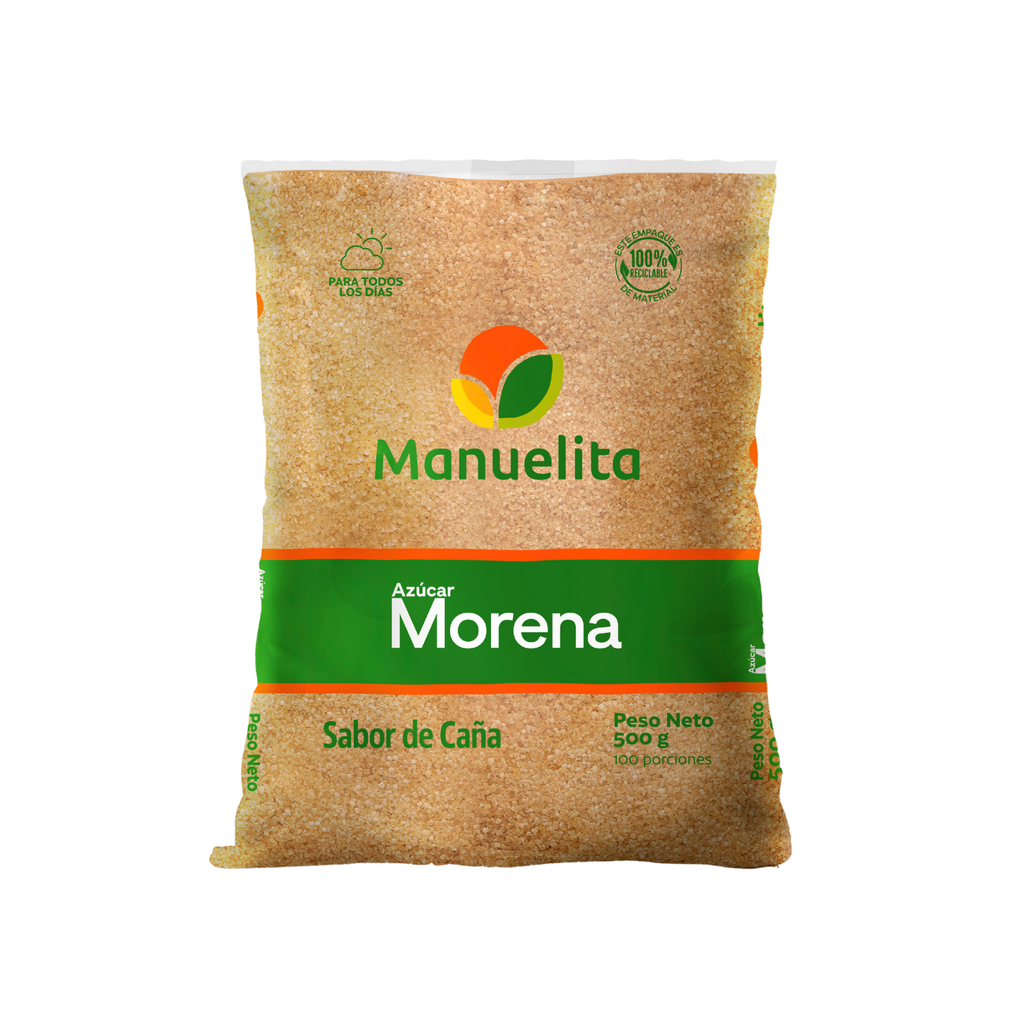 Azúcar Morena Manuelita X500gr
