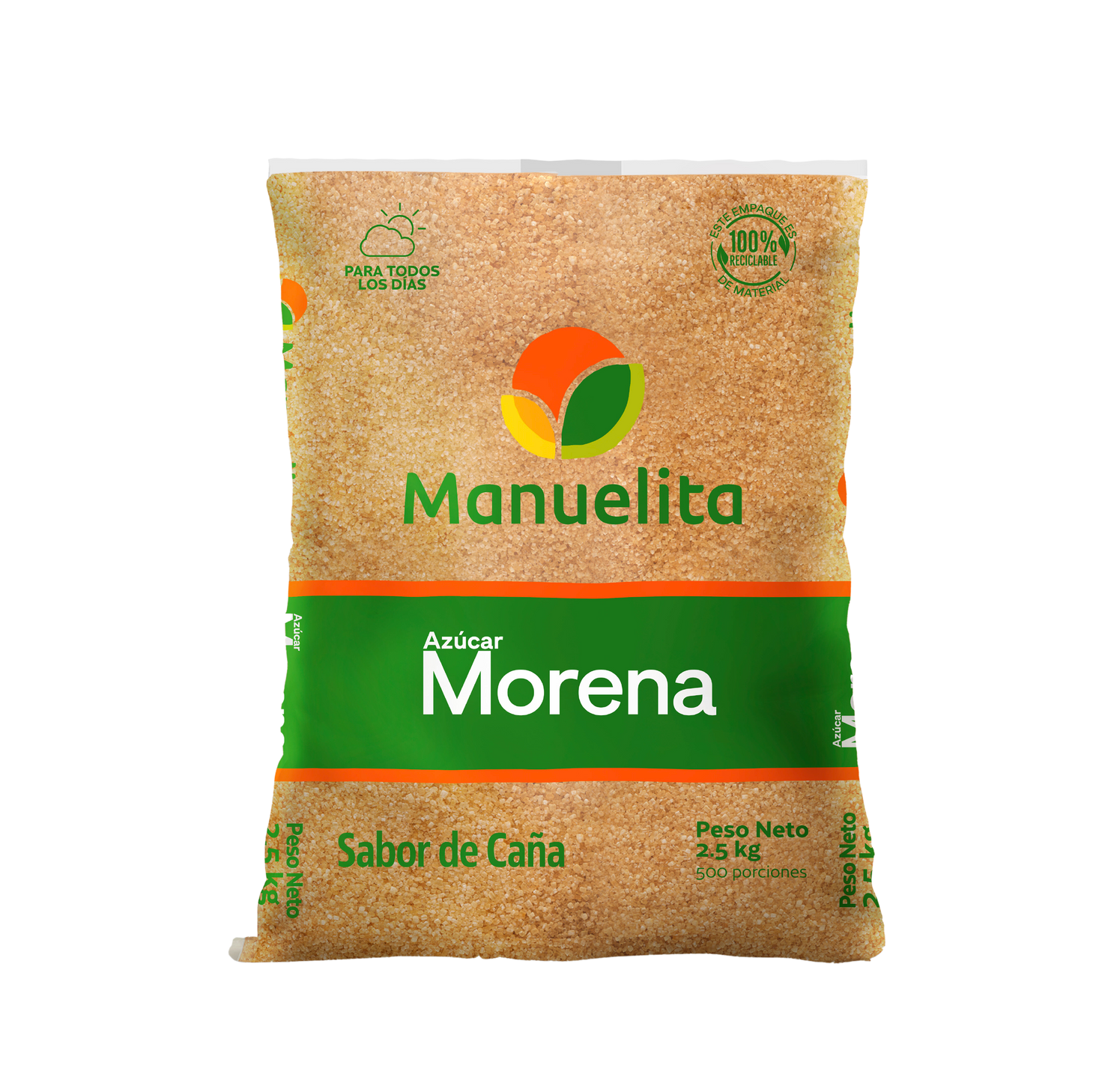 Azúcar Morena Manuelita X2.5Kg