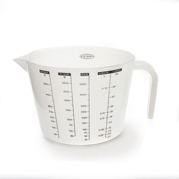 Taza Plástica Medidora Press 1/2lt