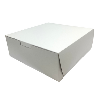 Caja Pudín Blanca 1/2lb (28x28x10cm) x1und