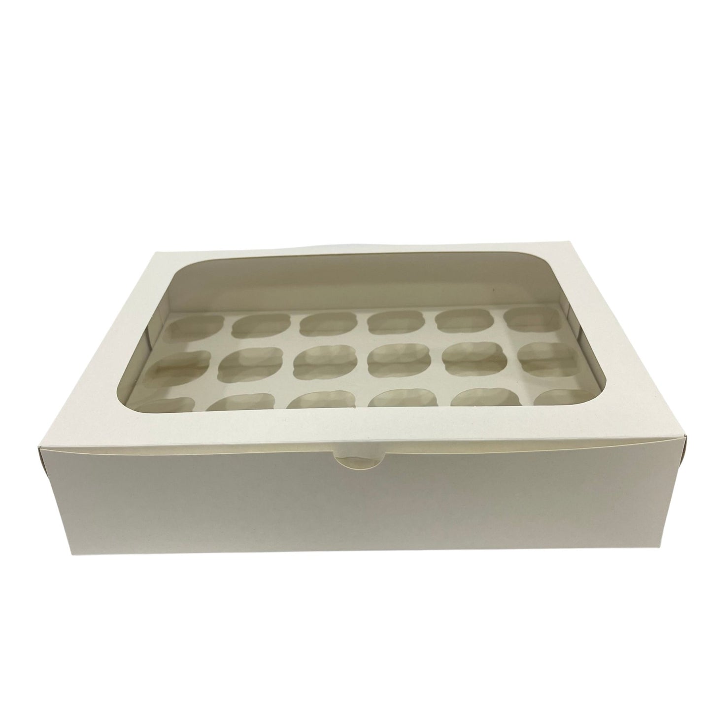 Caja Blanca para 24 Mini Cupcakes x4und