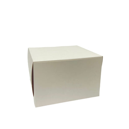 Caja Pudín Blanca 1/4Lb (17,5x17,5x11,5cm) x1und