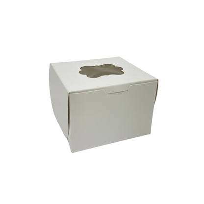 Caja Blanca Ventana (11x11x8cm) x1und