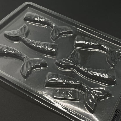 Molde de Acetato Cola de Sirena Pequeña
