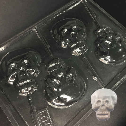 Molde de Acetato Calaveras Medianas