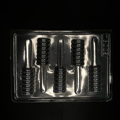 Molde de Acetato Paleta Tornillo
