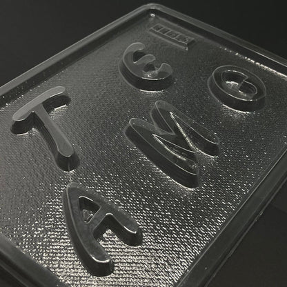 Molde de Acetato Letras Te Amo