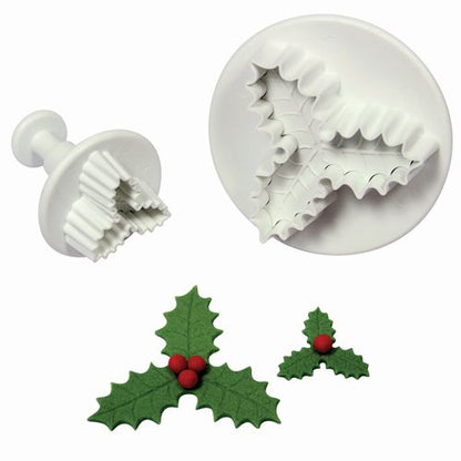 Cortadores Push Hoja de Navidad x2 und
