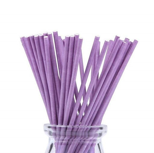 Palito Bombón Morado 15cm x50und