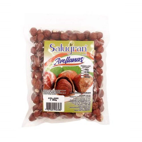 Avellanas Naturales Salugran X250Gr