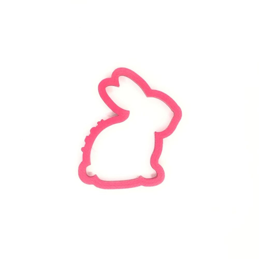 Cortador Plástico Conejo de Perfil Pequeño